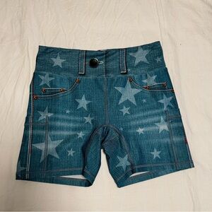 SOLD - Inknburn Women’s 4” Star Denim Shorts